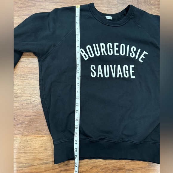 Clare V bourgeoisie sauvage graphic sweatshirt size S - Picture 11 of 11
